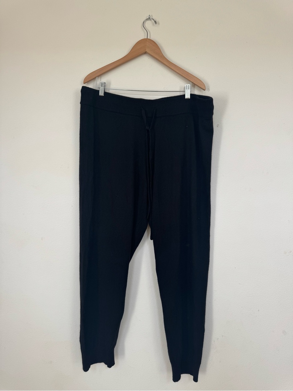 summersalt Black Knit Joggers
